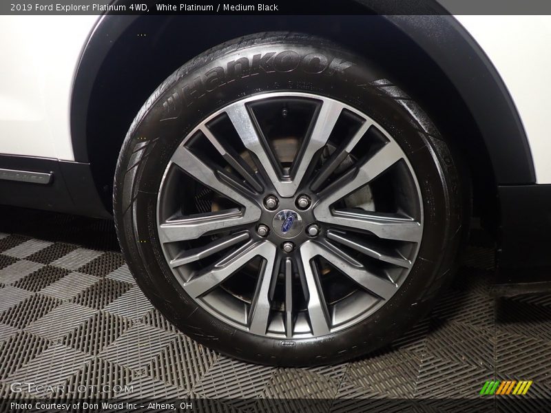 White Platinum / Medium Black 2019 Ford Explorer Platinum 4WD