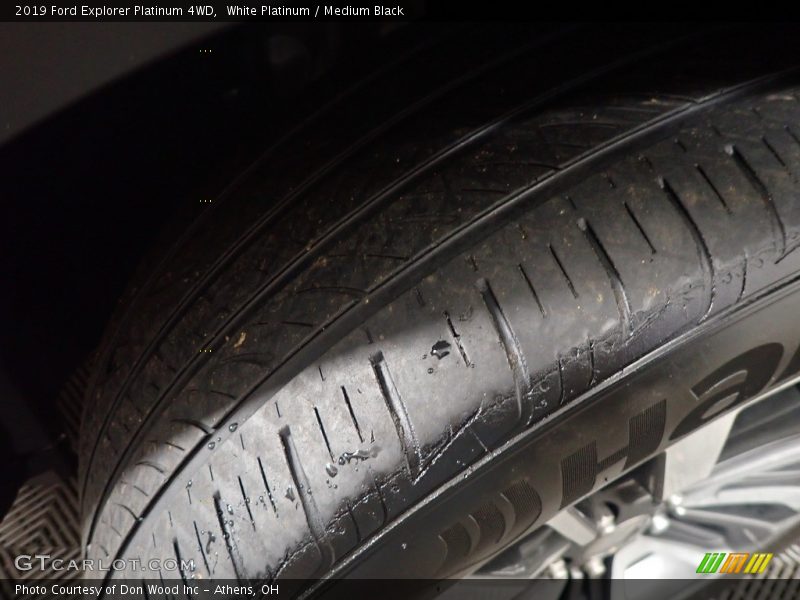 White Platinum / Medium Black 2019 Ford Explorer Platinum 4WD
