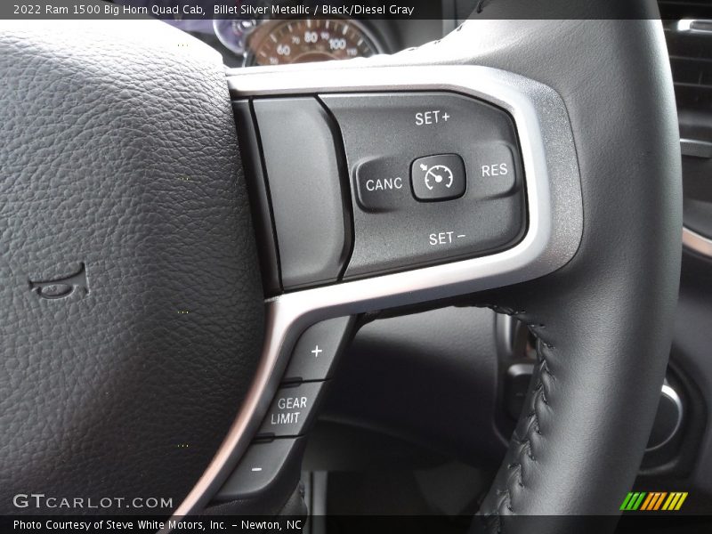  2022 1500 Big Horn Quad Cab Steering Wheel