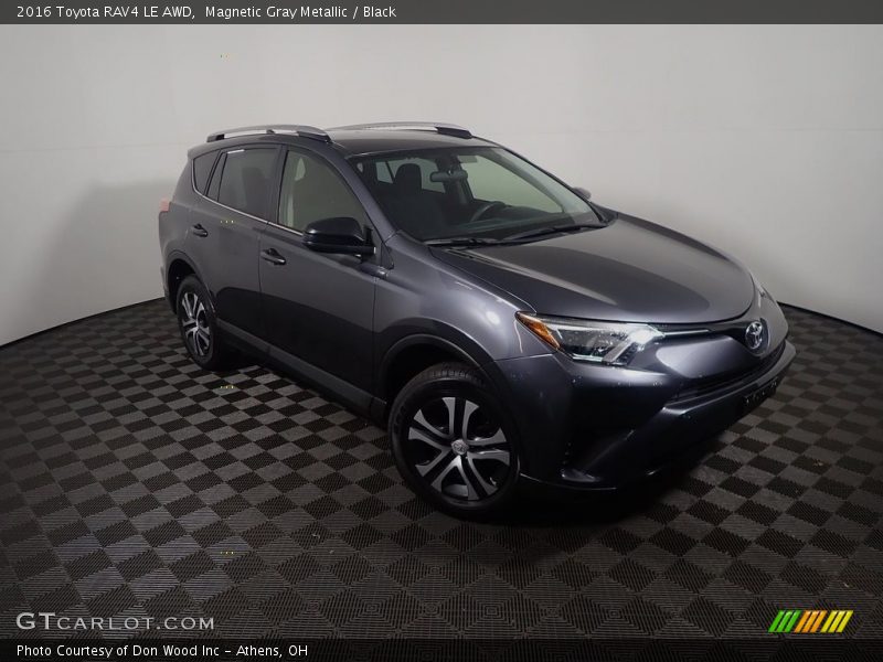 Magnetic Gray Metallic / Black 2016 Toyota RAV4 LE AWD