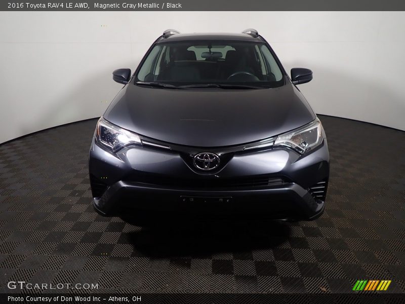 Magnetic Gray Metallic / Black 2016 Toyota RAV4 LE AWD