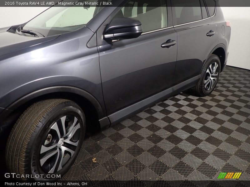 Magnetic Gray Metallic / Black 2016 Toyota RAV4 LE AWD