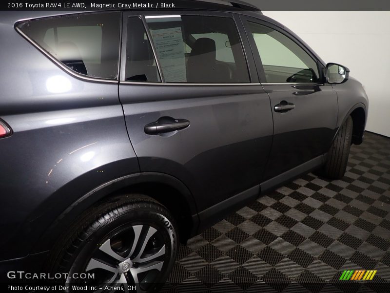 Magnetic Gray Metallic / Black 2016 Toyota RAV4 LE AWD