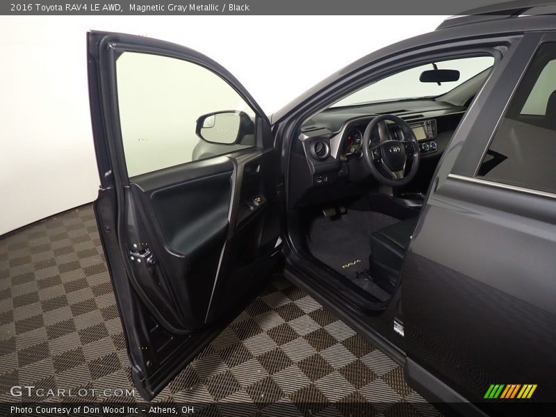 Magnetic Gray Metallic / Black 2016 Toyota RAV4 LE AWD