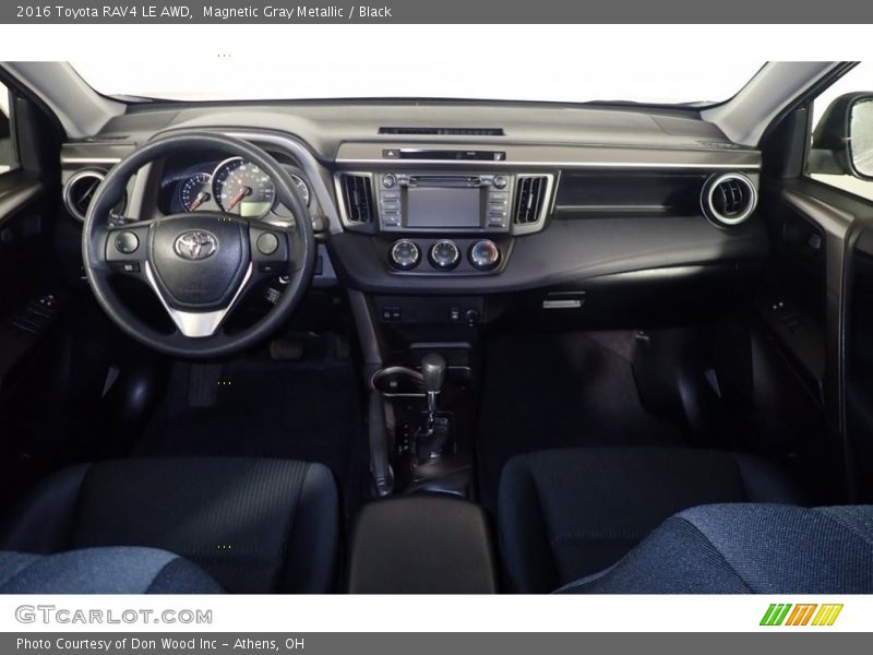 Magnetic Gray Metallic / Black 2016 Toyota RAV4 LE AWD