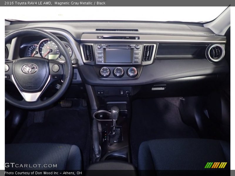 Magnetic Gray Metallic / Black 2016 Toyota RAV4 LE AWD