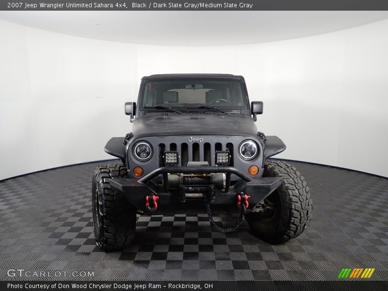 Black / Dark Slate Gray/Medium Slate Gray 2007 Jeep Wrangler Unlimited Sahara 4x4