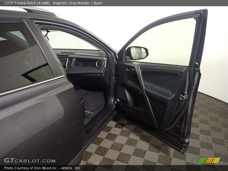 Magnetic Gray Metallic / Black 2016 Toyota RAV4 LE AWD