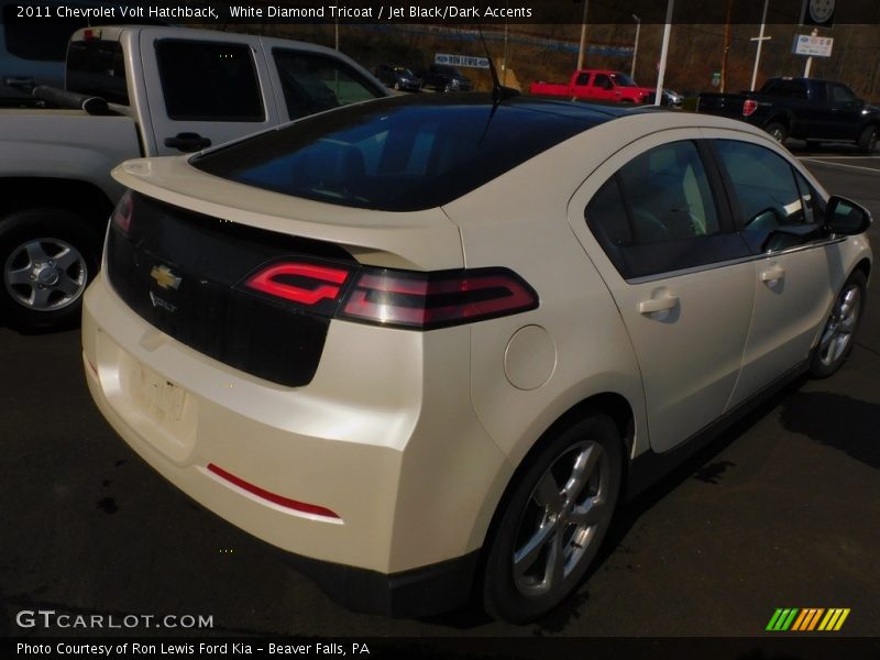 White Diamond Tricoat / Jet Black/Dark Accents 2011 Chevrolet Volt Hatchback