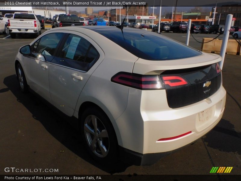 White Diamond Tricoat / Jet Black/Dark Accents 2011 Chevrolet Volt Hatchback
