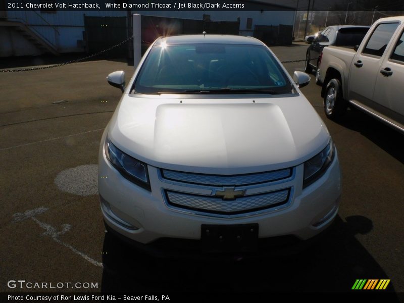 White Diamond Tricoat / Jet Black/Dark Accents 2011 Chevrolet Volt Hatchback