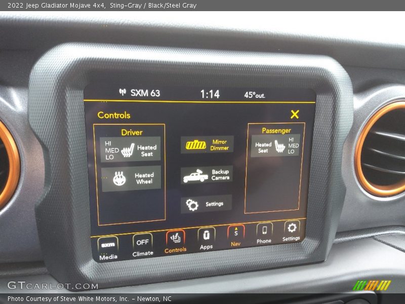 Sting-Gray / Black/Steel Gray 2022 Jeep Gladiator Mojave 4x4