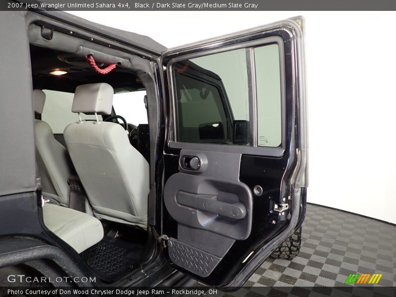 Black / Dark Slate Gray/Medium Slate Gray 2007 Jeep Wrangler Unlimited Sahara 4x4