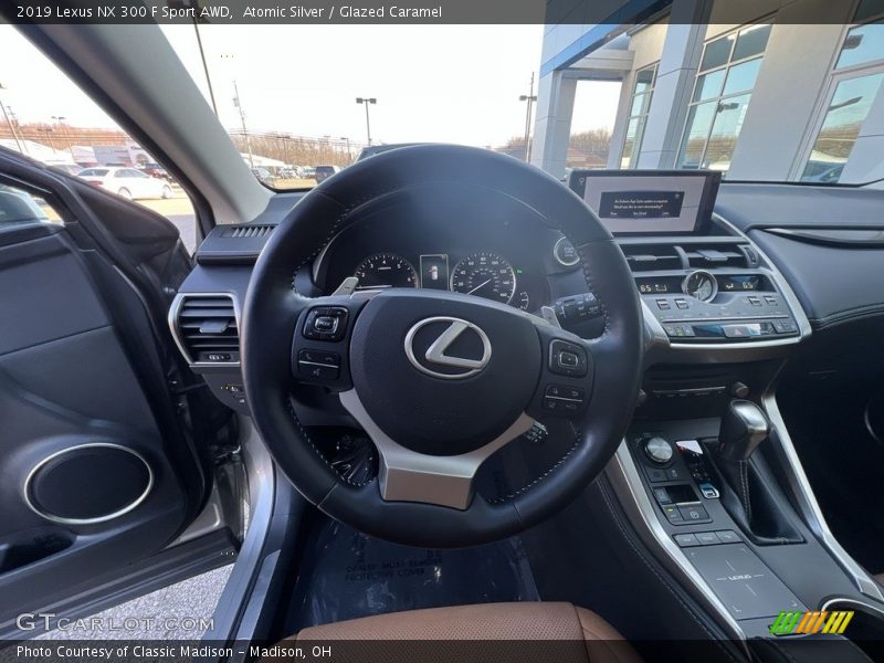 Atomic Silver / Glazed Caramel 2019 Lexus NX 300 F Sport AWD