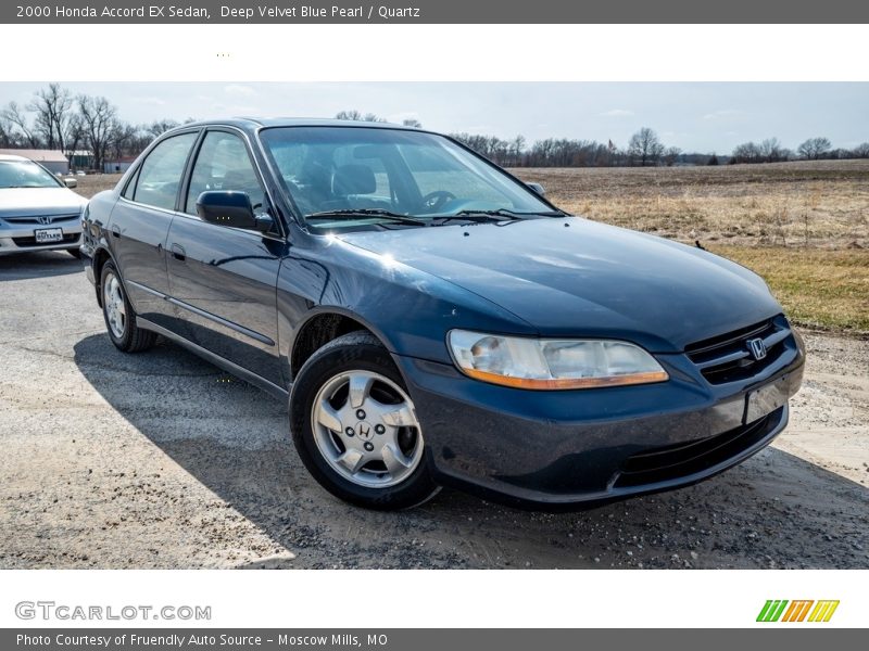  2000 Accord EX Sedan Deep Velvet Blue Pearl