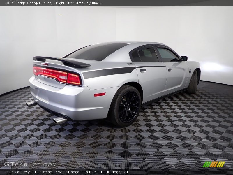 Bright Silver Metallic / Black 2014 Dodge Charger Police