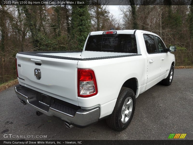 Bright White / Black 2022 Ram 1500 Big Horn Crew Cab