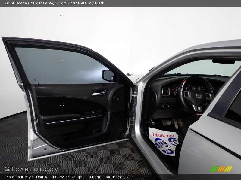 Bright Silver Metallic / Black 2014 Dodge Charger Police