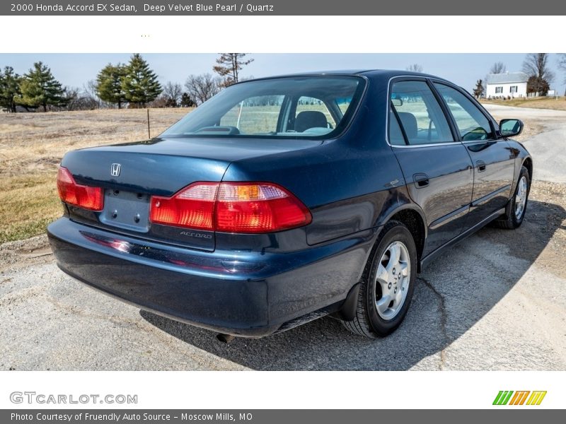  2000 Accord EX Sedan Deep Velvet Blue Pearl