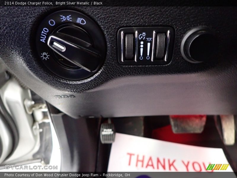 Controls of 2014 Charger Police