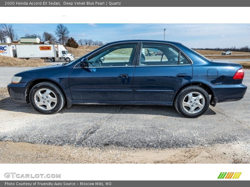  2000 Accord EX Sedan Deep Velvet Blue Pearl