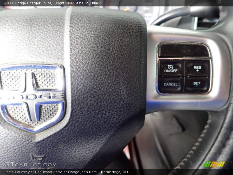 Bright Silver Metallic / Black 2014 Dodge Charger Police