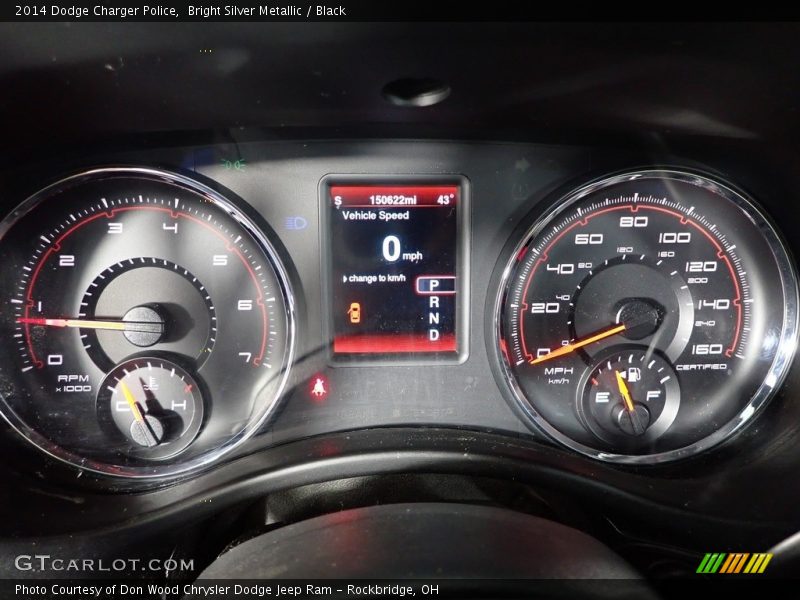 2014 Charger Police Police Gauges