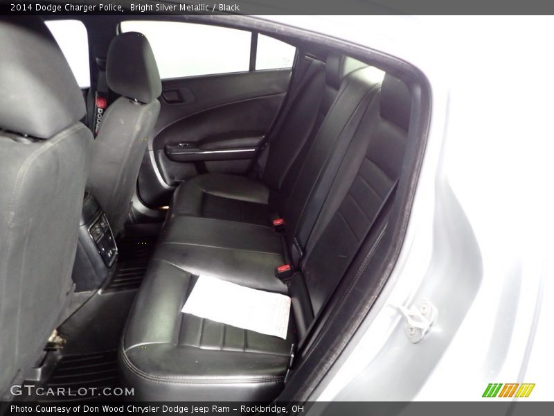 Rear Seat of 2014 Charger Police