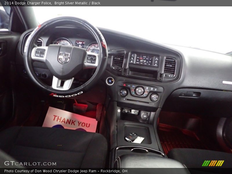 Dashboard of 2014 Charger Police