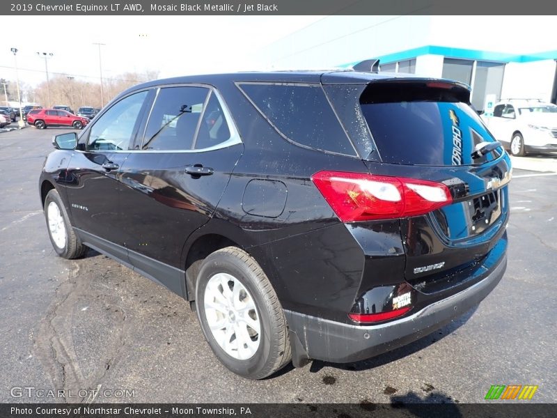 Mosaic Black Metallic / Jet Black 2019 Chevrolet Equinox LT AWD