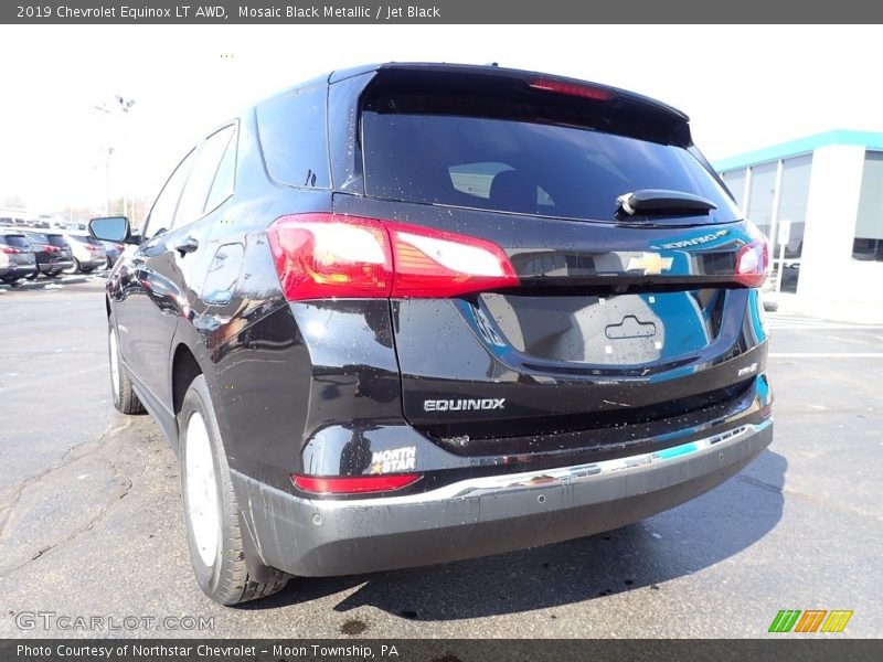 Mosaic Black Metallic / Jet Black 2019 Chevrolet Equinox LT AWD