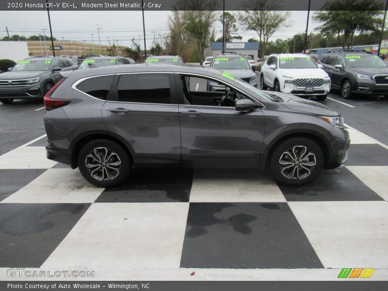 Modern Steel Metallic / Gray 2020 Honda CR-V EX-L