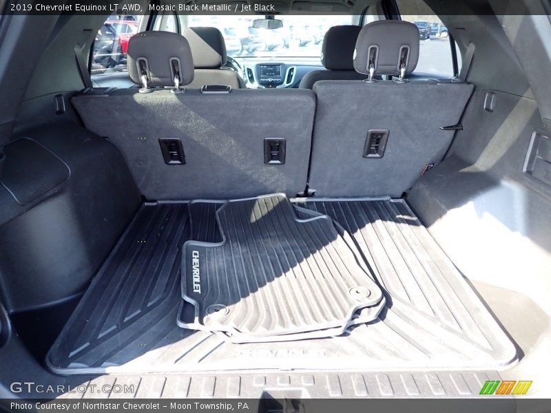 Mosaic Black Metallic / Jet Black 2019 Chevrolet Equinox LT AWD