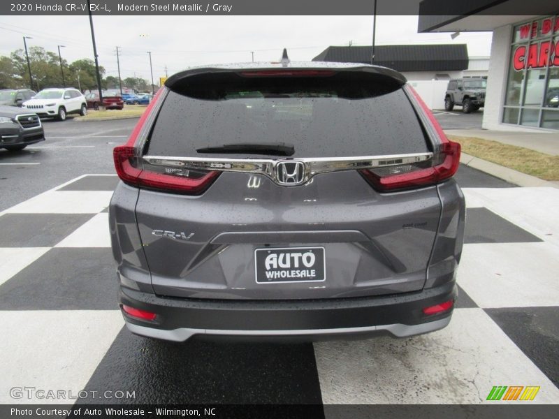 Modern Steel Metallic / Gray 2020 Honda CR-V EX-L