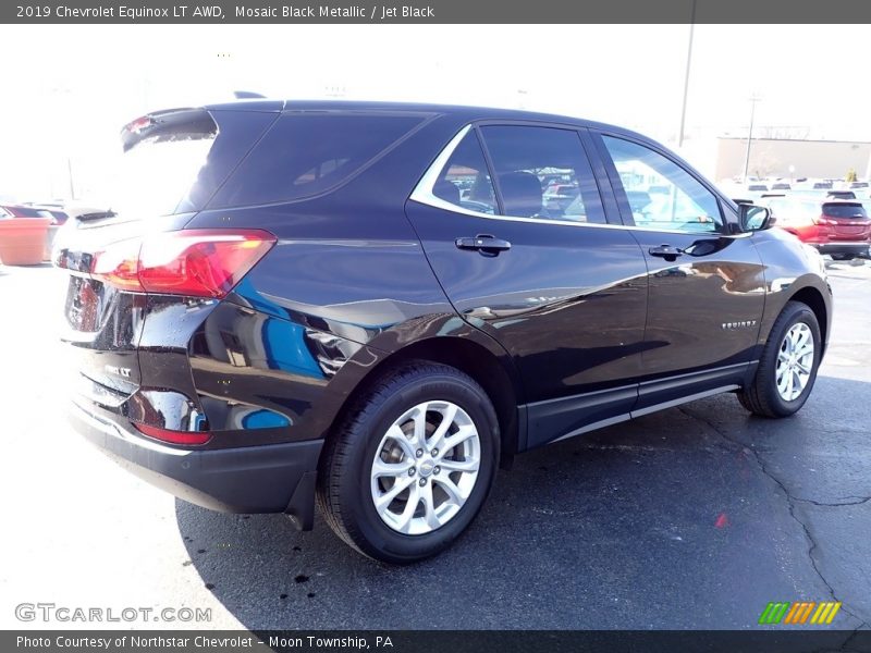 Mosaic Black Metallic / Jet Black 2019 Chevrolet Equinox LT AWD