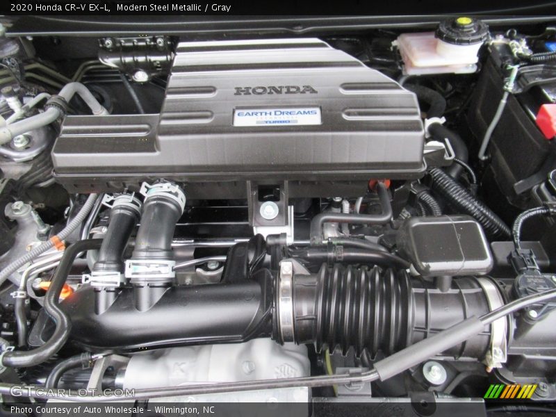 Modern Steel Metallic / Gray 2020 Honda CR-V EX-L