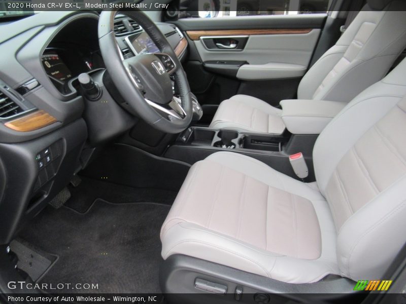 Modern Steel Metallic / Gray 2020 Honda CR-V EX-L