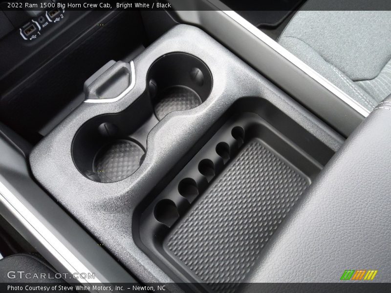 Bright White / Black 2022 Ram 1500 Big Horn Crew Cab