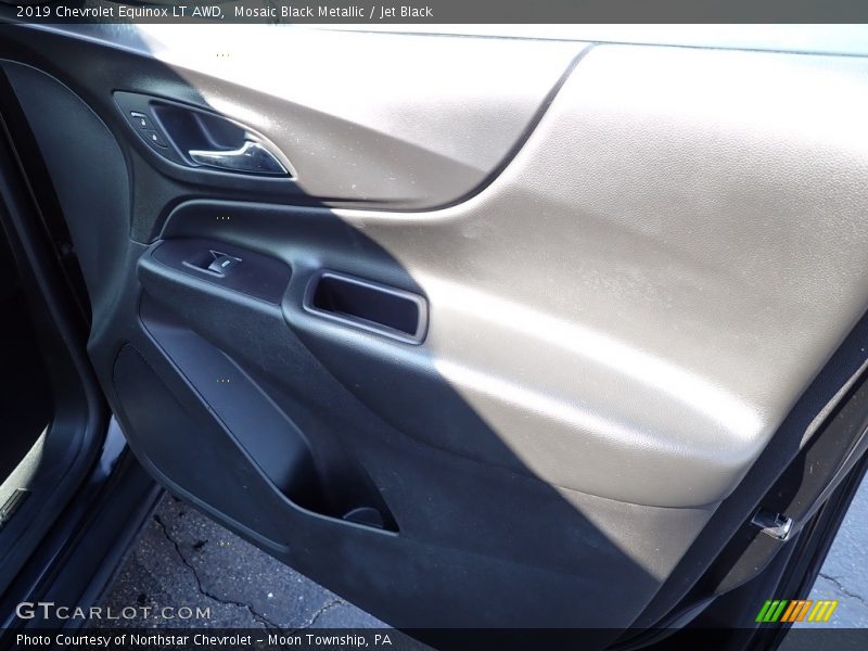 Mosaic Black Metallic / Jet Black 2019 Chevrolet Equinox LT AWD