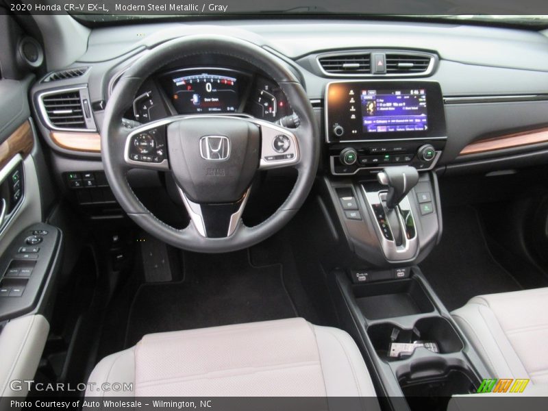 Modern Steel Metallic / Gray 2020 Honda CR-V EX-L
