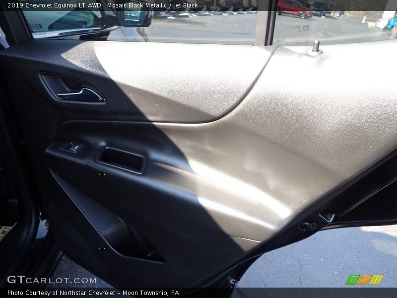 Mosaic Black Metallic / Jet Black 2019 Chevrolet Equinox LT AWD