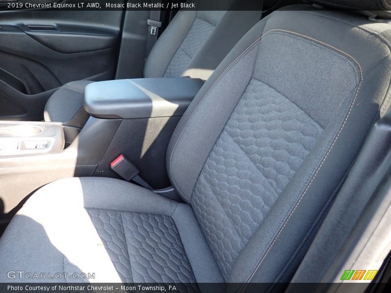Mosaic Black Metallic / Jet Black 2019 Chevrolet Equinox LT AWD