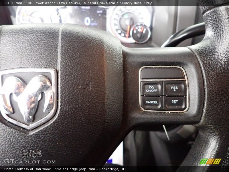 Mineral Gray Metallic / Black/Diesel Gray 2013 Ram 2500 Power Wagon Crew Cab 4x4