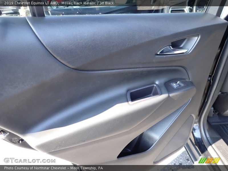 Mosaic Black Metallic / Jet Black 2019 Chevrolet Equinox LT AWD