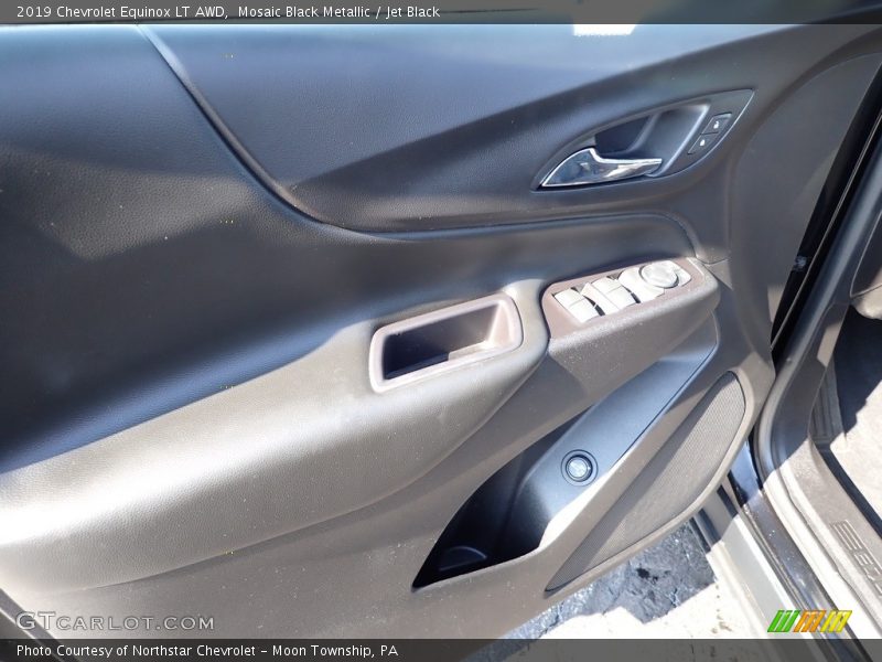 Mosaic Black Metallic / Jet Black 2019 Chevrolet Equinox LT AWD