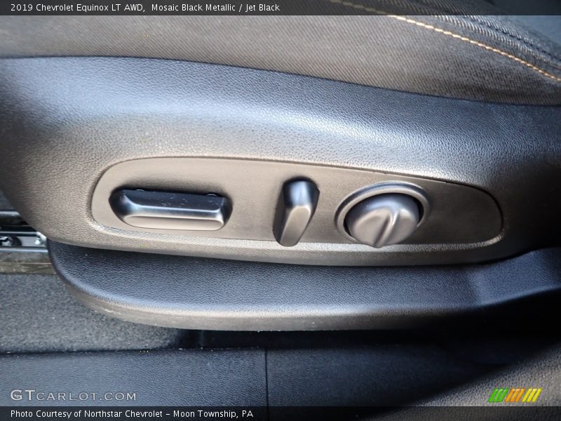 Mosaic Black Metallic / Jet Black 2019 Chevrolet Equinox LT AWD