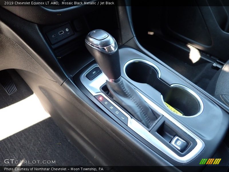 Mosaic Black Metallic / Jet Black 2019 Chevrolet Equinox LT AWD