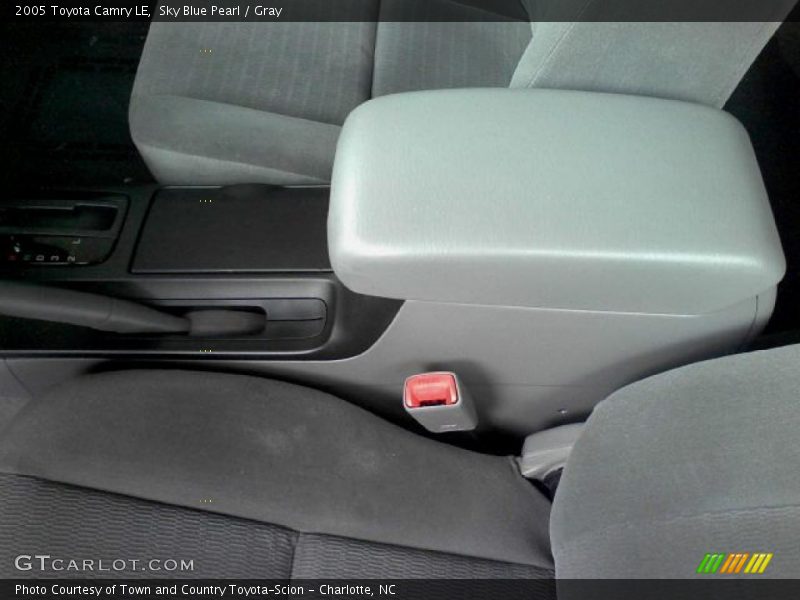 Sky Blue Pearl / Gray 2005 Toyota Camry LE