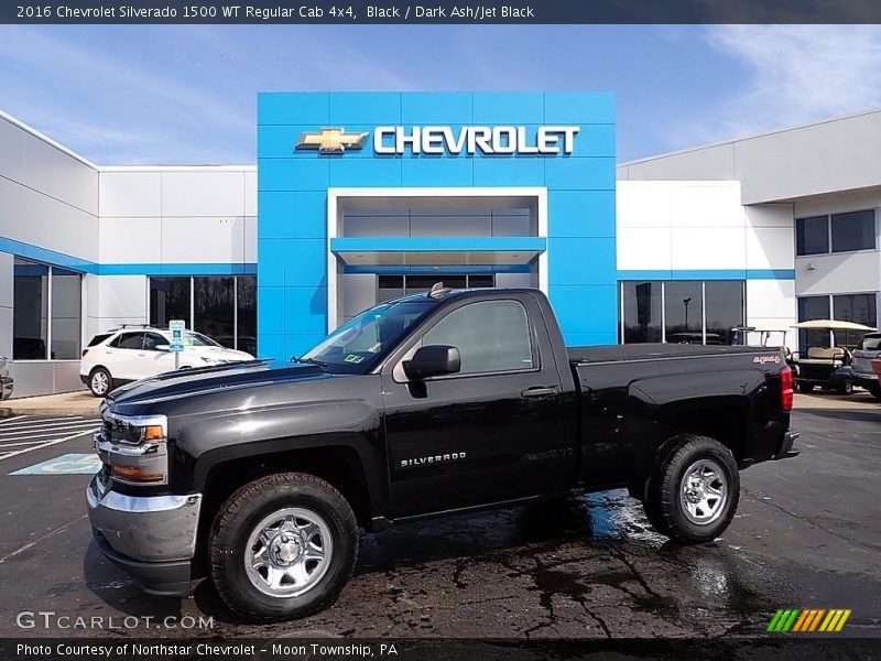 Front 3/4 View of 2016 Silverado 1500 WT Regular Cab 4x4