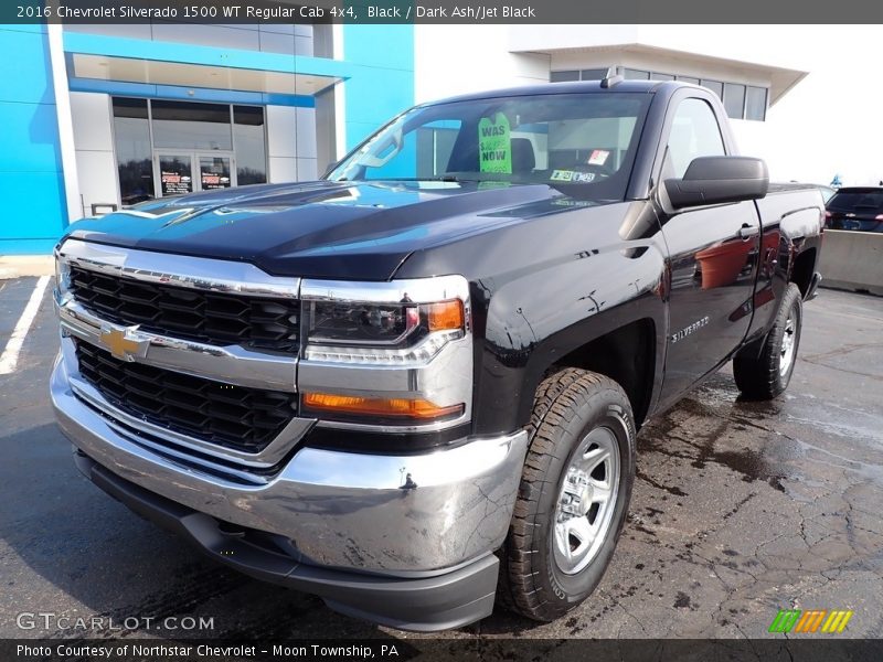  2016 Silverado 1500 WT Regular Cab 4x4 Black